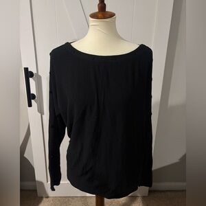 White House Black Market Elegant Black Sweater